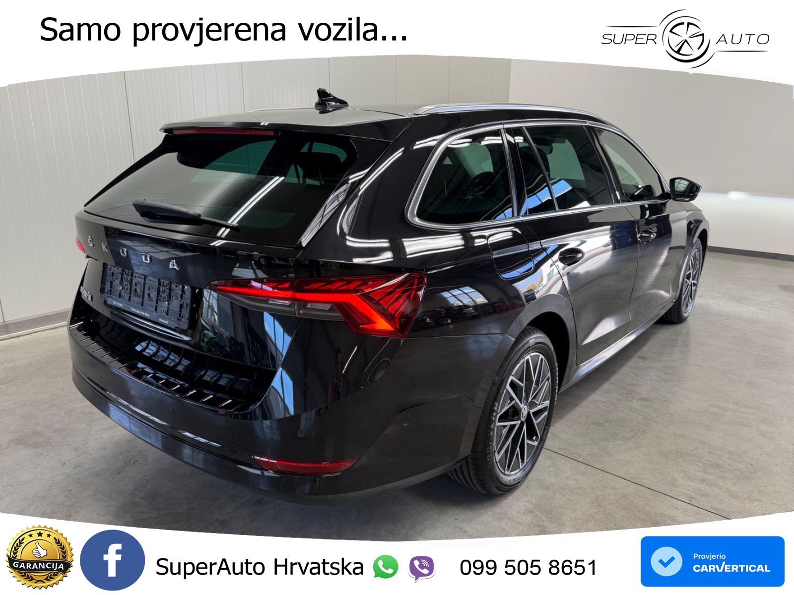 Škoda Octavia Combi 2.0 TDI (150 KS) DSG LED+GR SJED+ACC