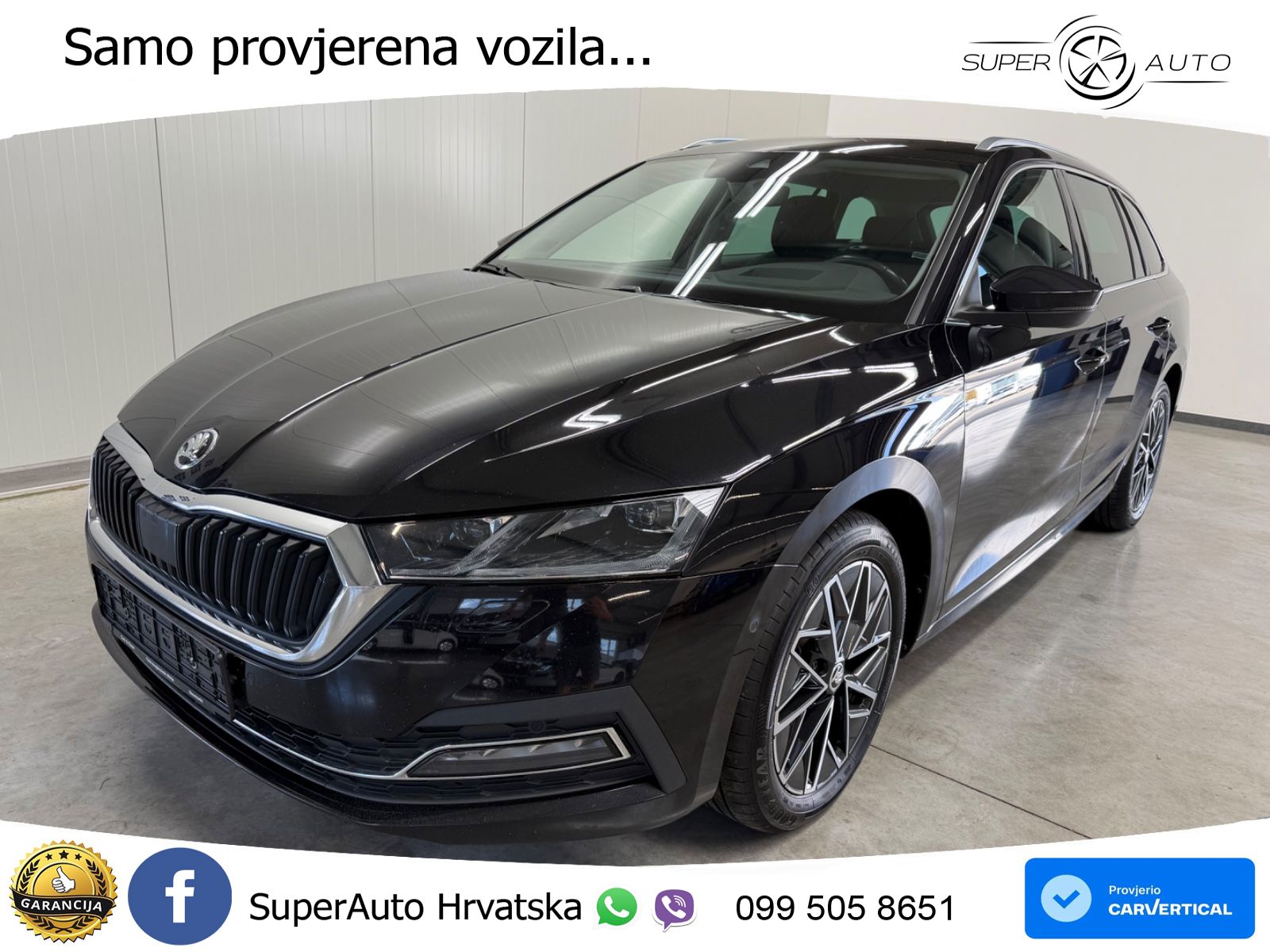 Škoda Octavia Combi 2.0 TDI (150 KS) DSG LED+GR SJED+ACC