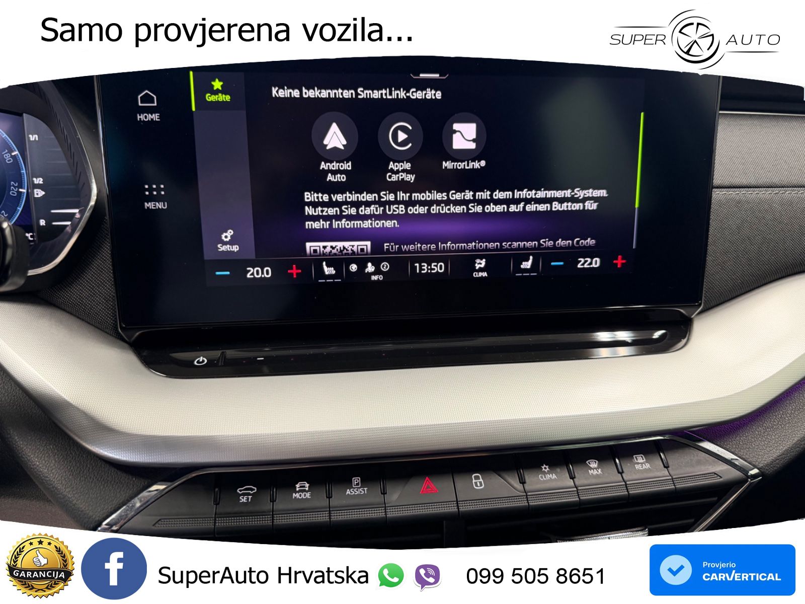 Škoda Octavia Combi 2.0 TDI (150 KS) DSG LED+GR SJED+ACC