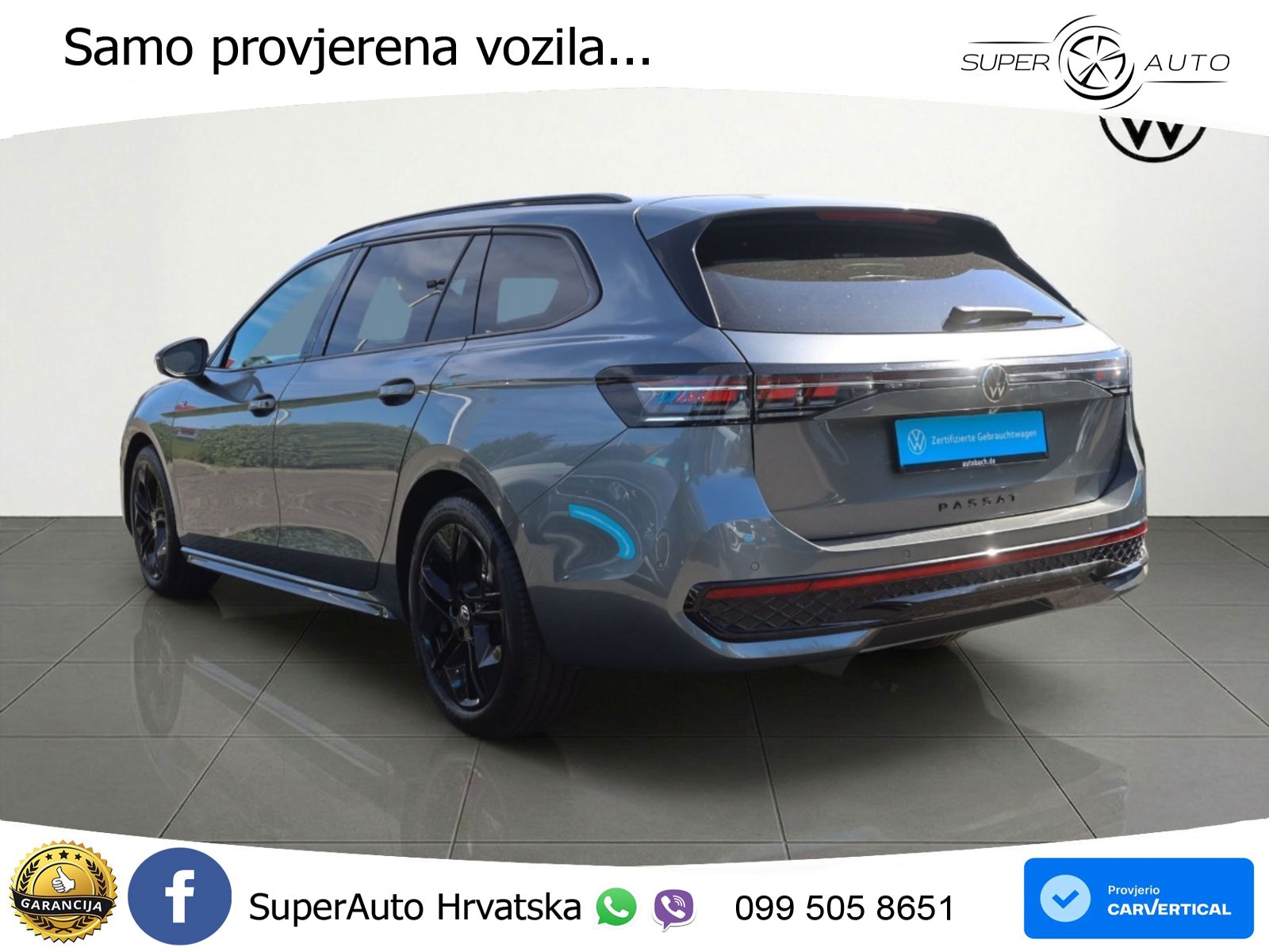 Volkswagen Passat Variant 2.0 TDI (193 KS) 4MOTION DSG R-Line LED+GR SJED+ACC