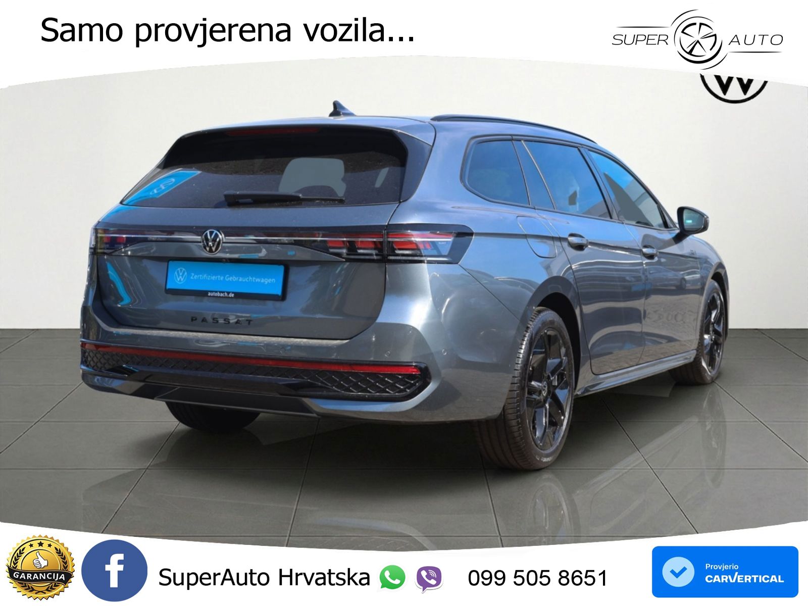 Volkswagen Passat Variant 2.0 TDI (193 KS) 4MOTION DSG R-Line LED+GR SJED+ACC