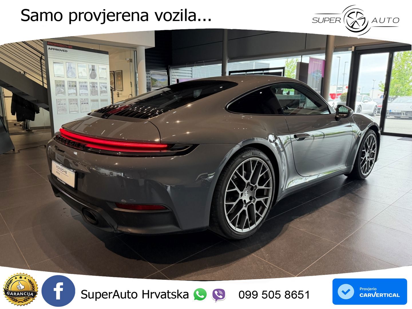 Porsche 911 Carrera 3.0 (394 KS) PDK LED+GR SJED+ACC