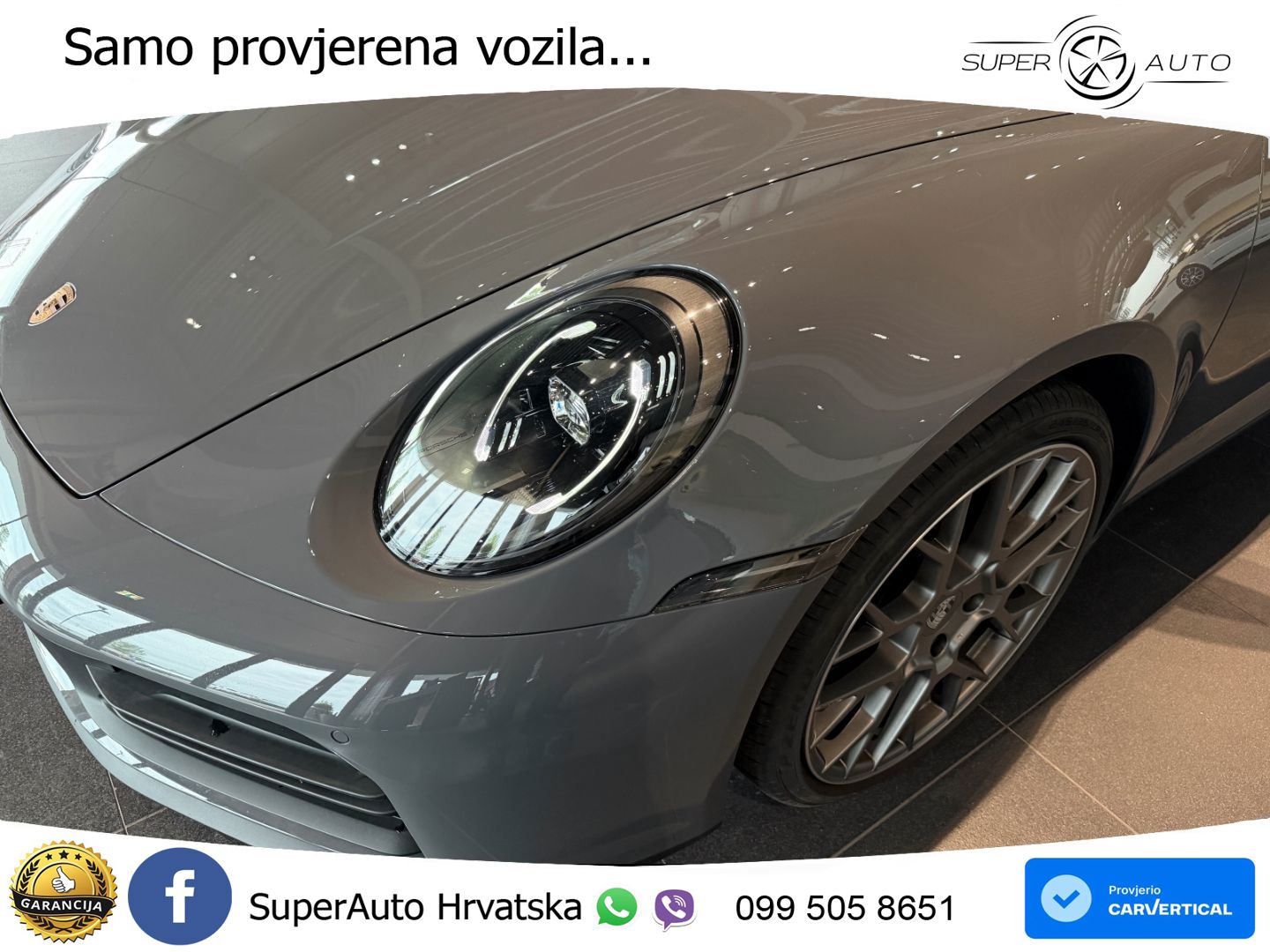 Porsche 911 Carrera 3.0 (394 KS) PDK LED+GR SJED+ACC