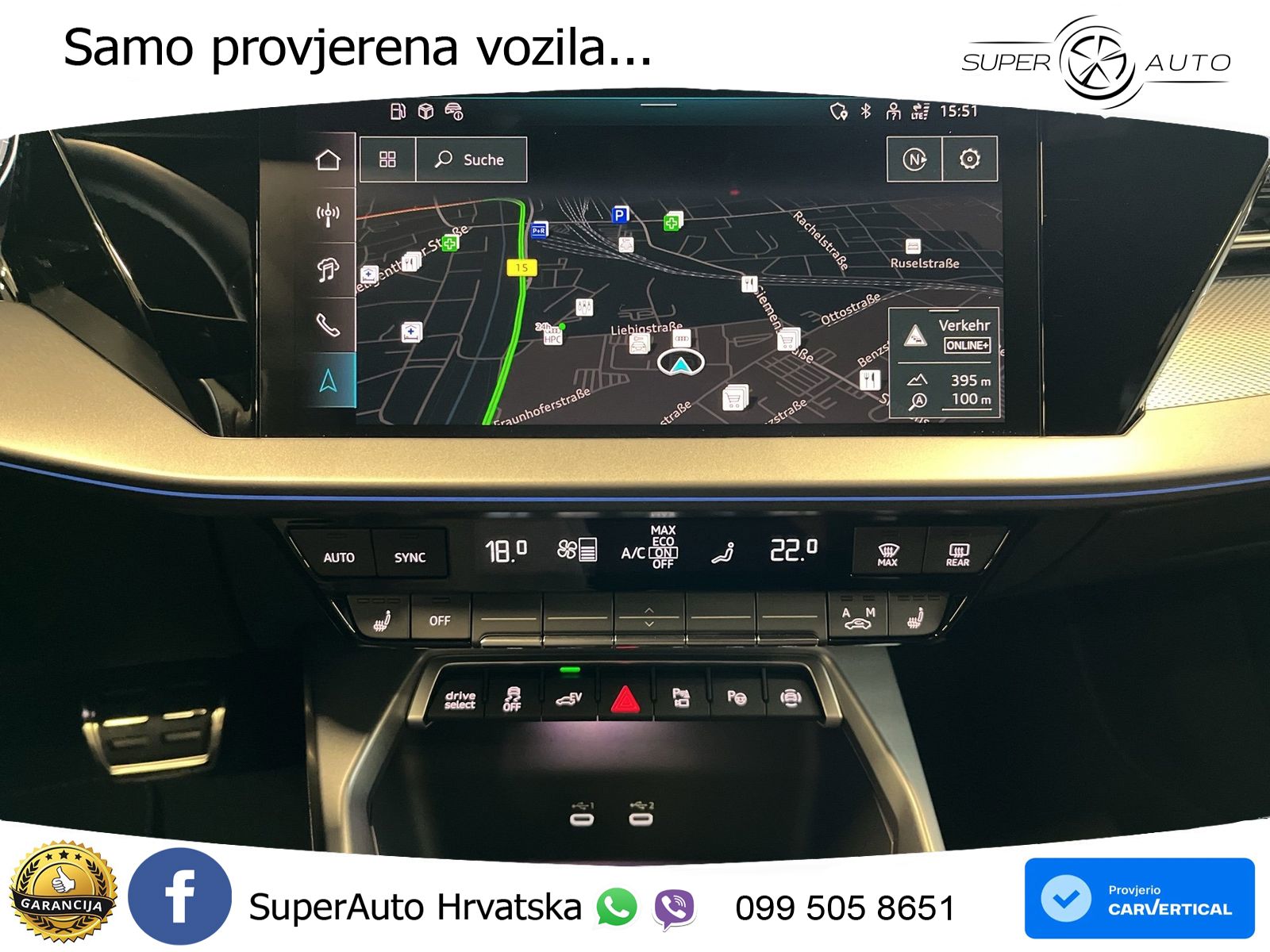 Audi A3 45 TFSIe (272 KS) S tronic S line LED+GR SJED+ACC
