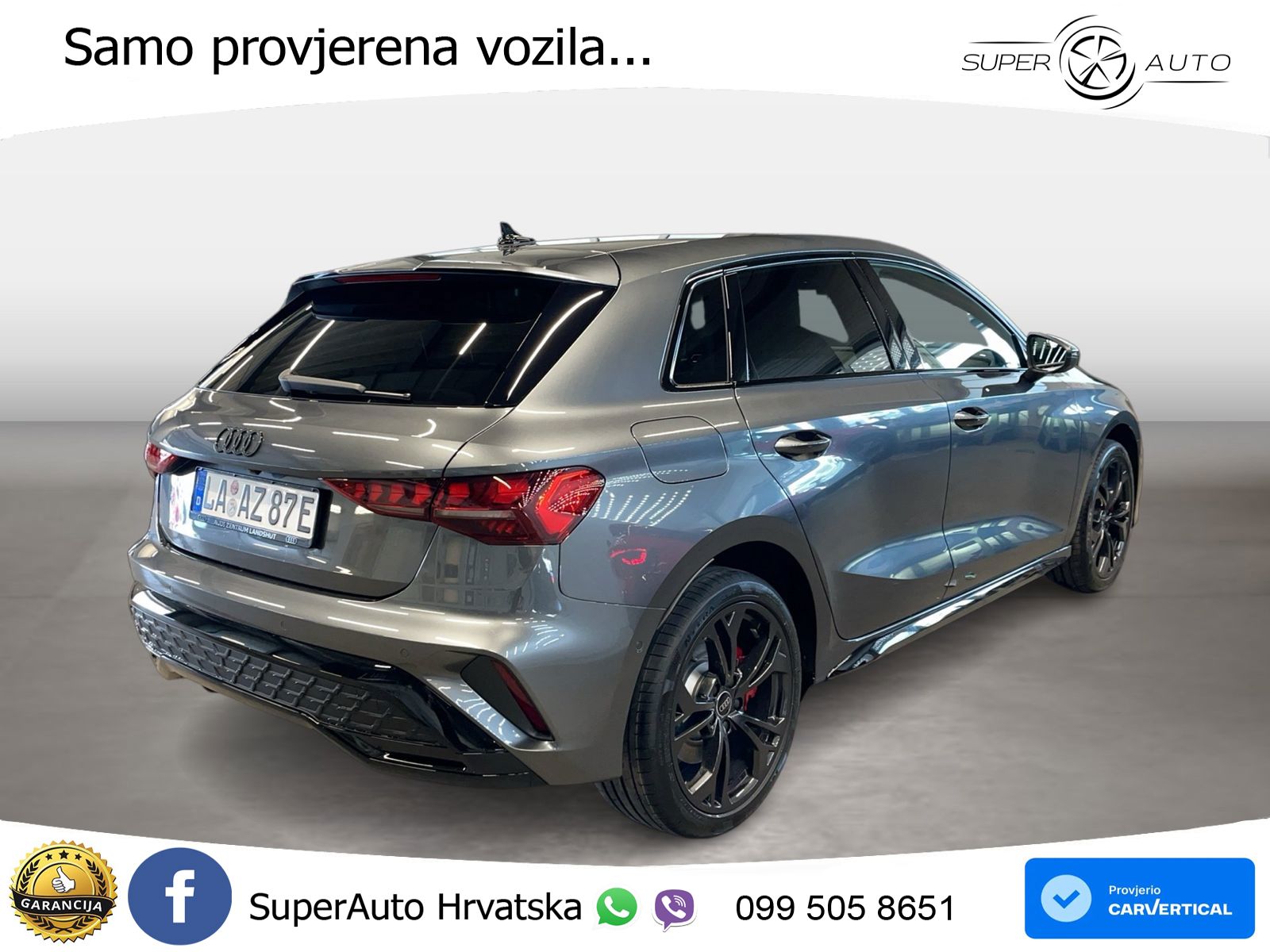 Audi A3 45 TFSIe (272 KS) S tronic S line LED+GR SJED+ACC