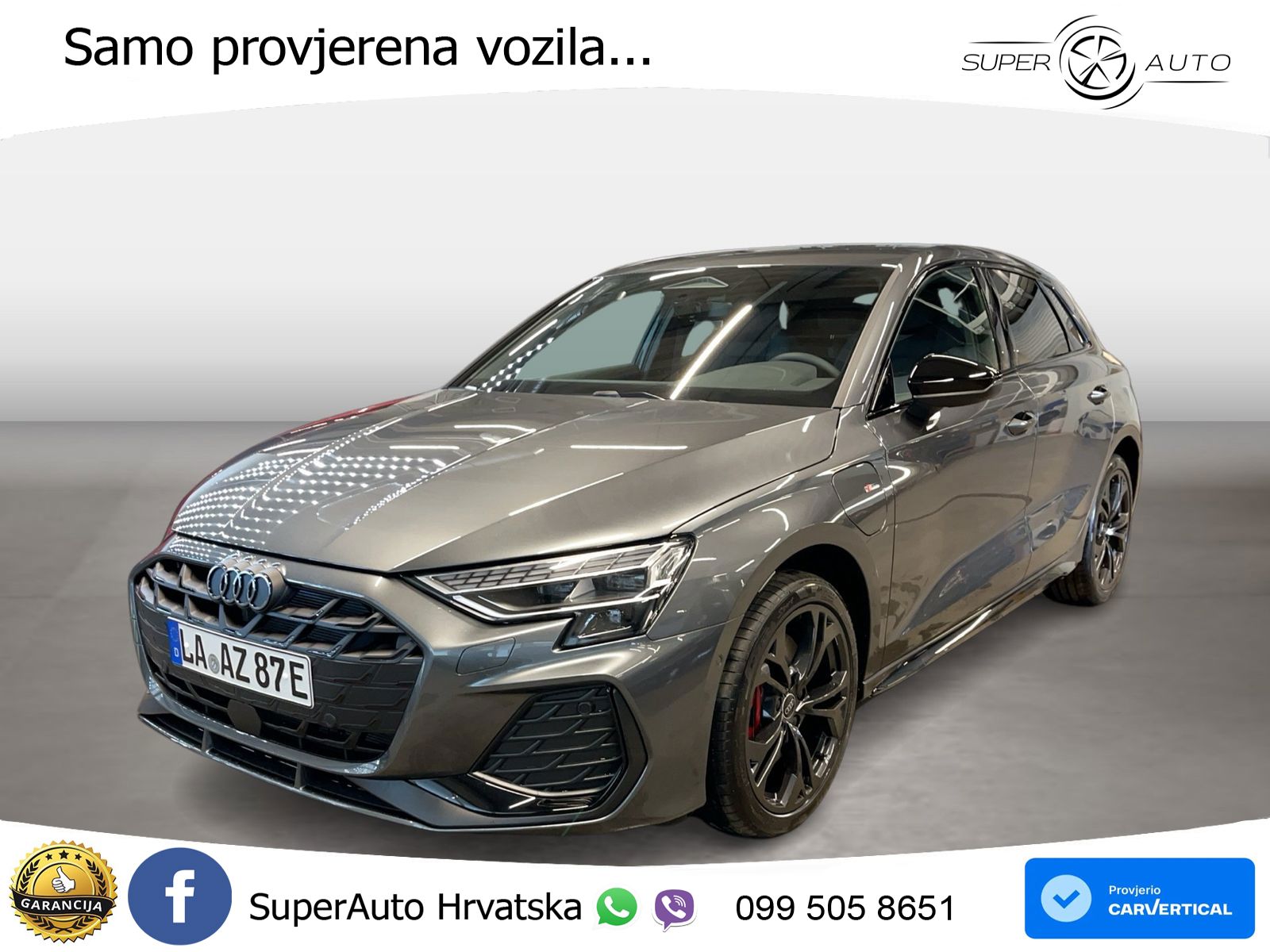 Audi A3 45 TFSIe (272 KS) S tronic S line LED+GR SJED+ACC