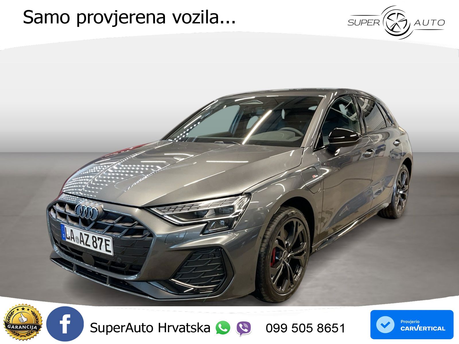 Audi A3 45 TFSIe (272 KS) S tronic S line LED+GR SJED+ACC