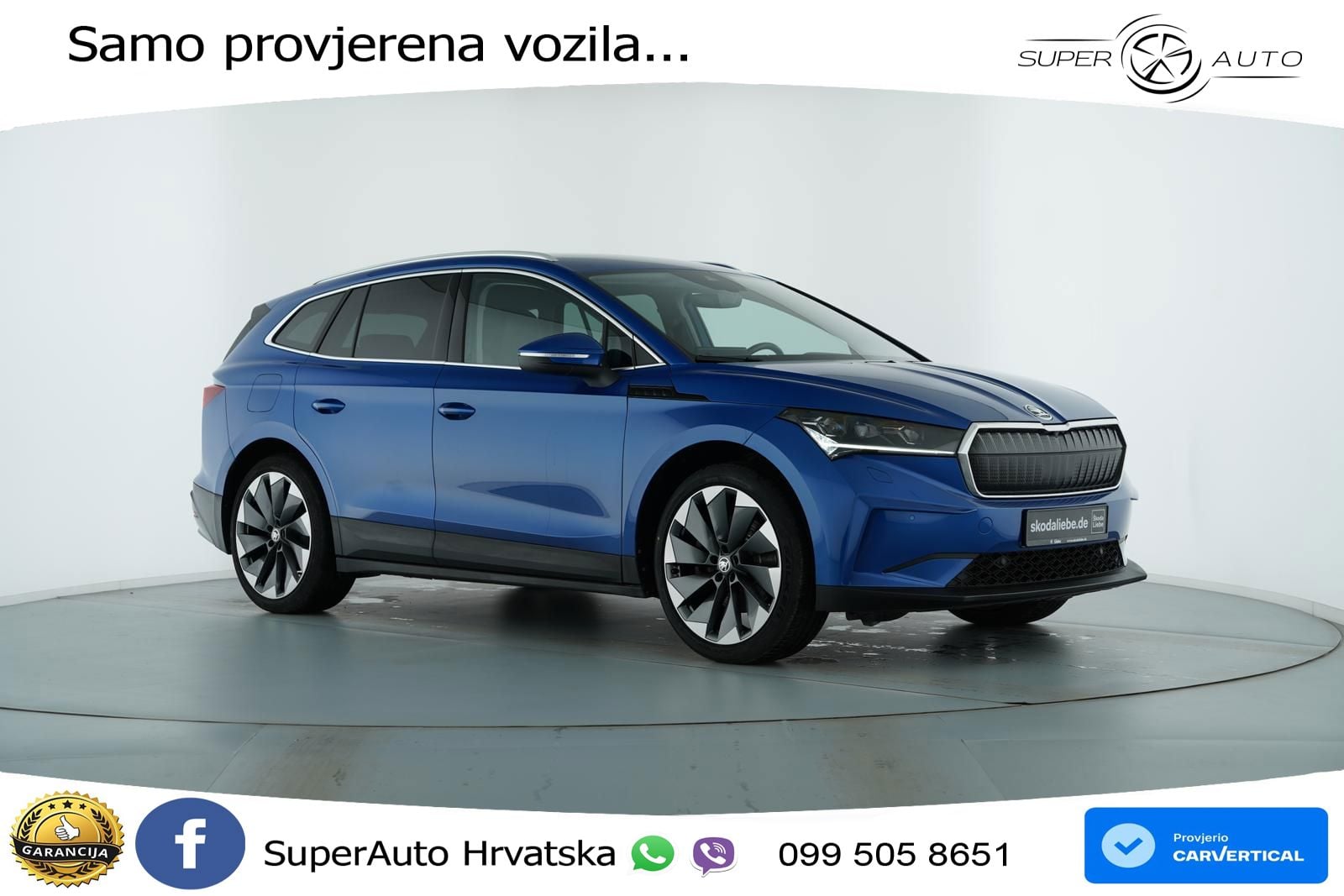 Škoda Enyaq iV 80 82 kWh (204 KS) Suite MATRIX+GR SJED+KAM