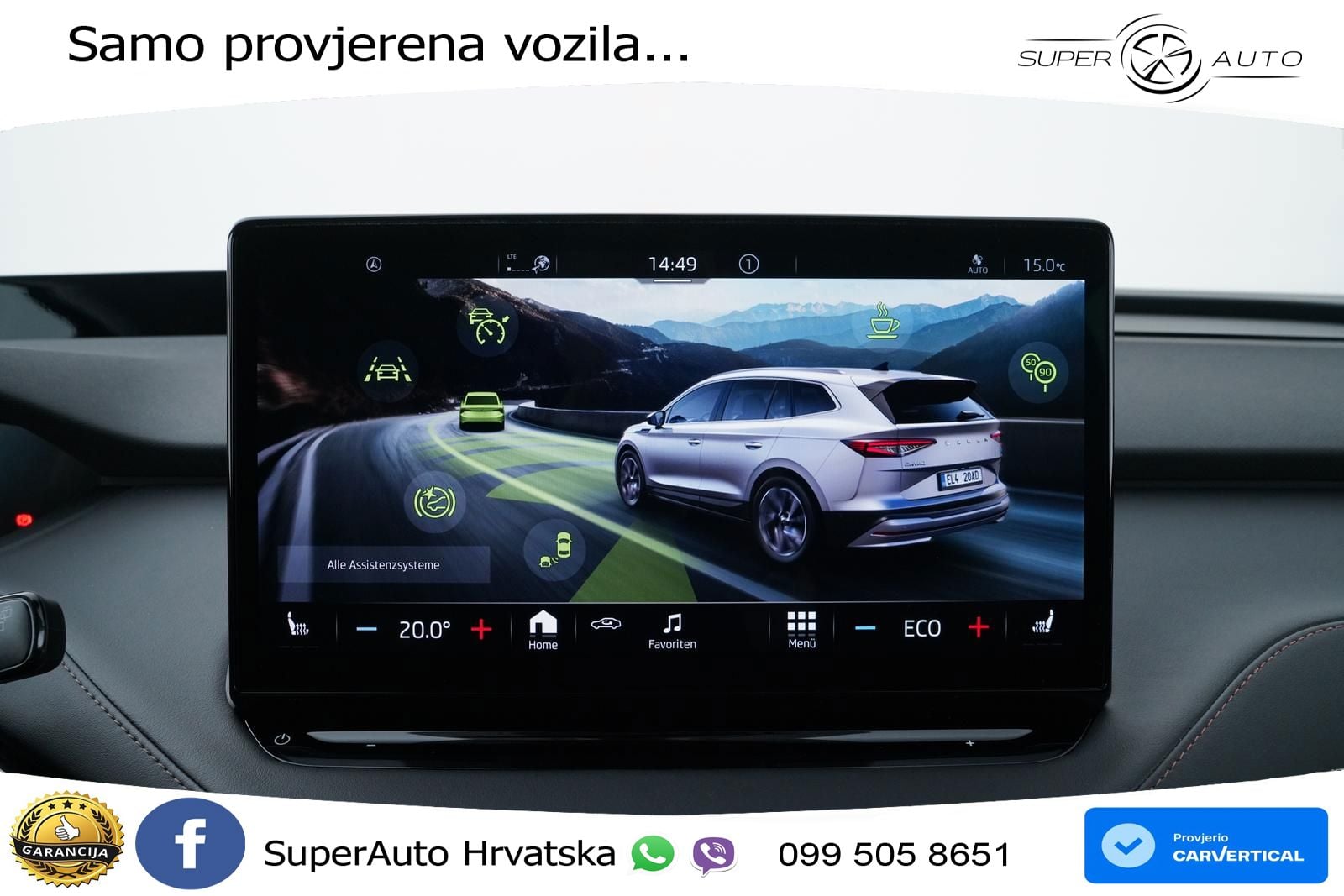 Škoda Enyaq iV 80 82 kWh (204 KS) Suite MATRIX+GR SJED+KAM