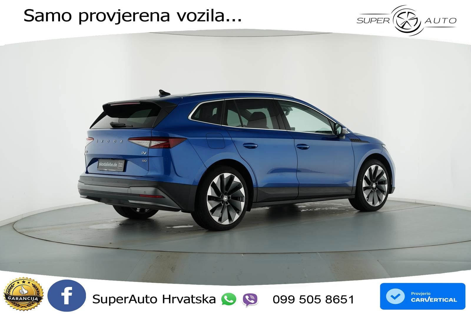 Škoda Enyaq iV 80 82 kWh (204 KS) Suite MATRIX+GR SJED+KAM