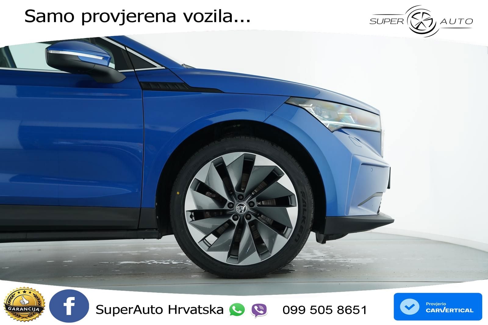 Škoda Enyaq iV 80 82 kWh (204 KS) Suite MATRIX+GR SJED+KAM