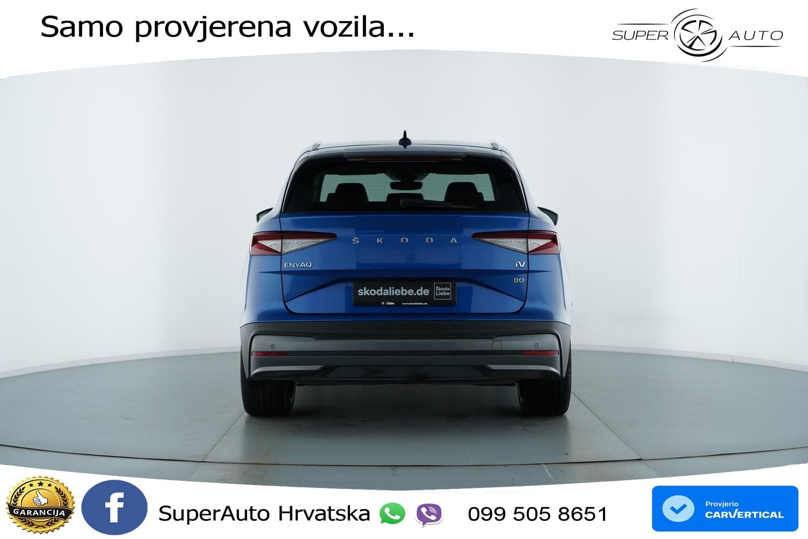 Škoda Enyaq iV 80 82 kWh (204 KS) Suite MATRIX+GR SJED+KAM