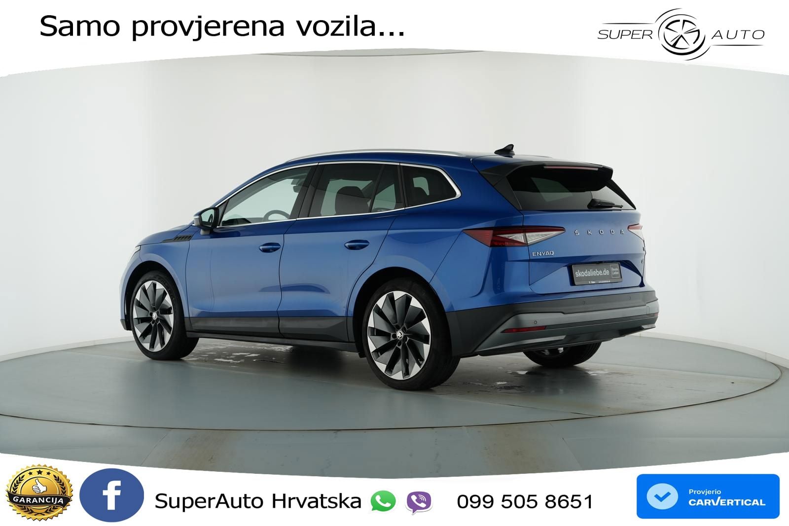Škoda Enyaq iV 80 82 kWh (204 KS) Suite MATRIX+GR SJED+KAM
