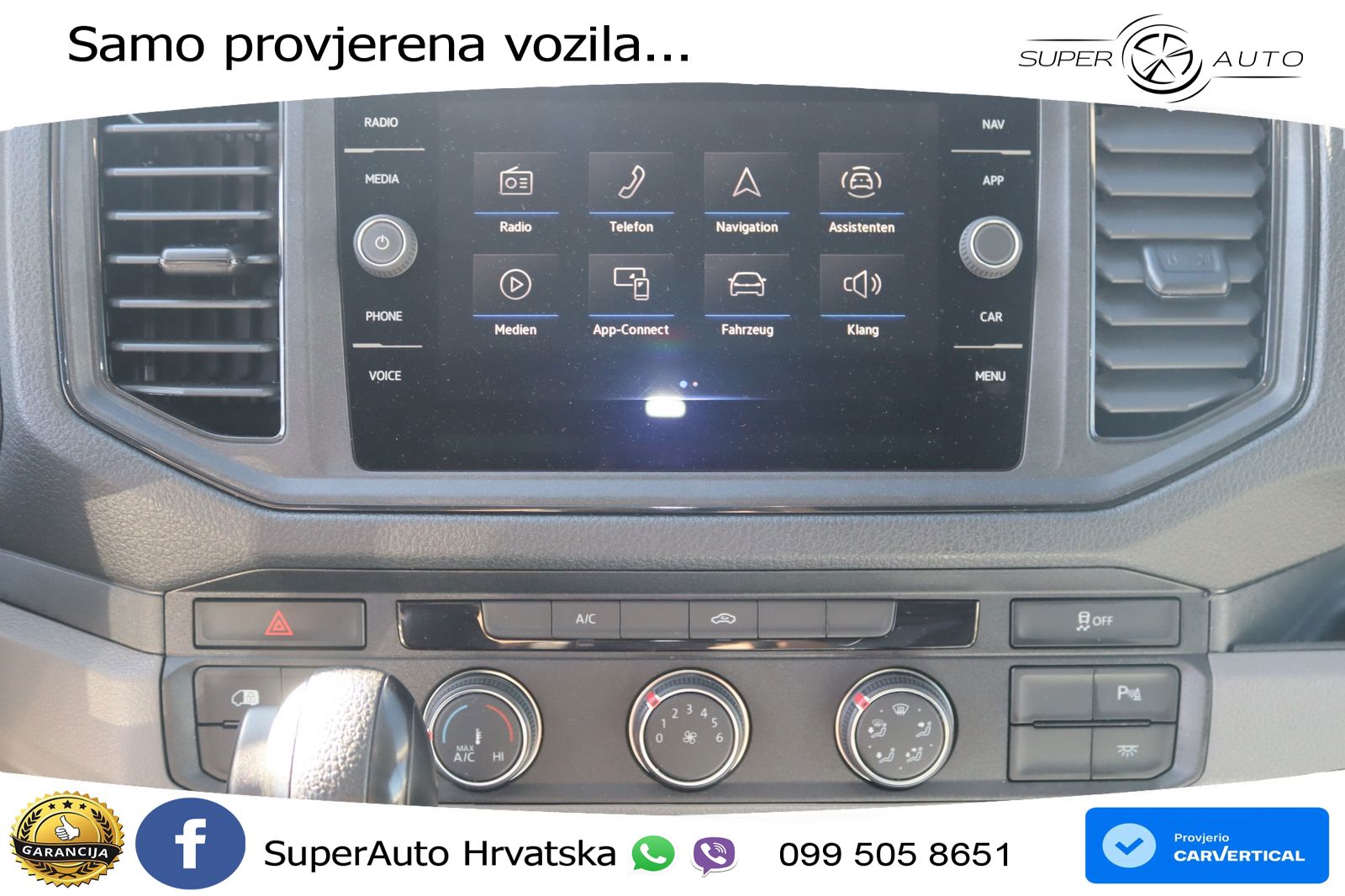 Volkswagen  Crafter 35 lang Hochdach DSG-Klima-Kamera-PDC- 177 KS