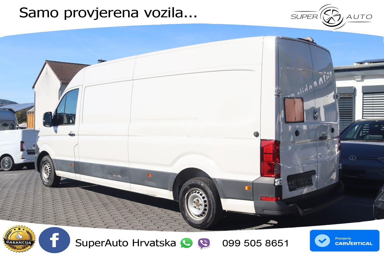 Volkswagen  Crafter 35 lang Hochdach DSG-Klima-Kamera-PDC- 177 KS