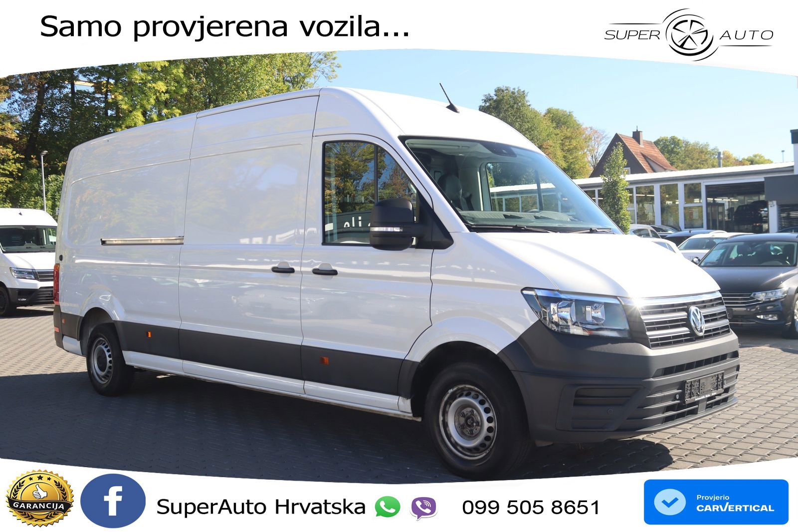 Volkswagen  Crafter 35 lang Hochdach DSG-Klima-Kamera-PDC- 177 KS
