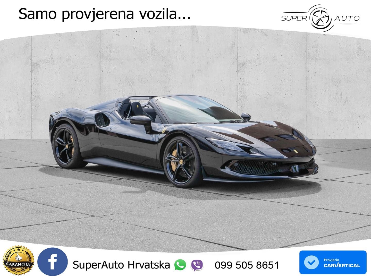 Ferrari 296 GTS 3.0 V6 (830 KS) F1 DCT