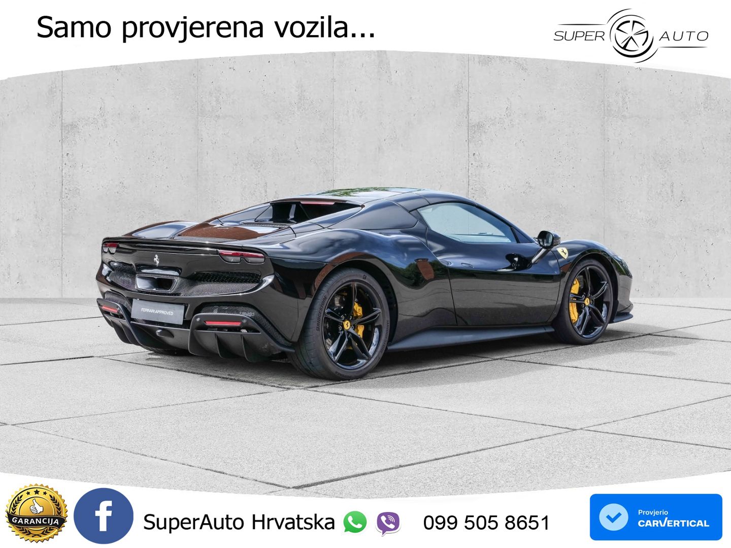 Ferrari 296 GTS 3.0 V6 (830 KS) F1 DCT