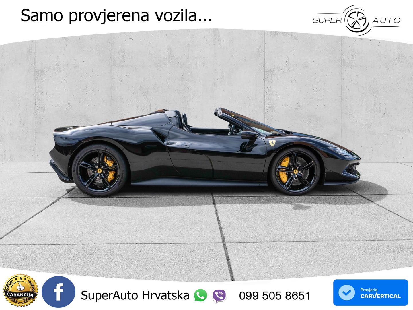 Ferrari 296 GTS 3.0 V6 (830 KS) F1 DCT