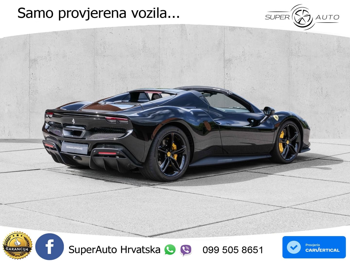 Ferrari 296 GTS 3.0 V6 (830 KS) F1 DCT