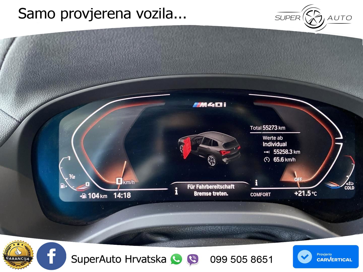 BMW X3 M40i xDrive Steptronic