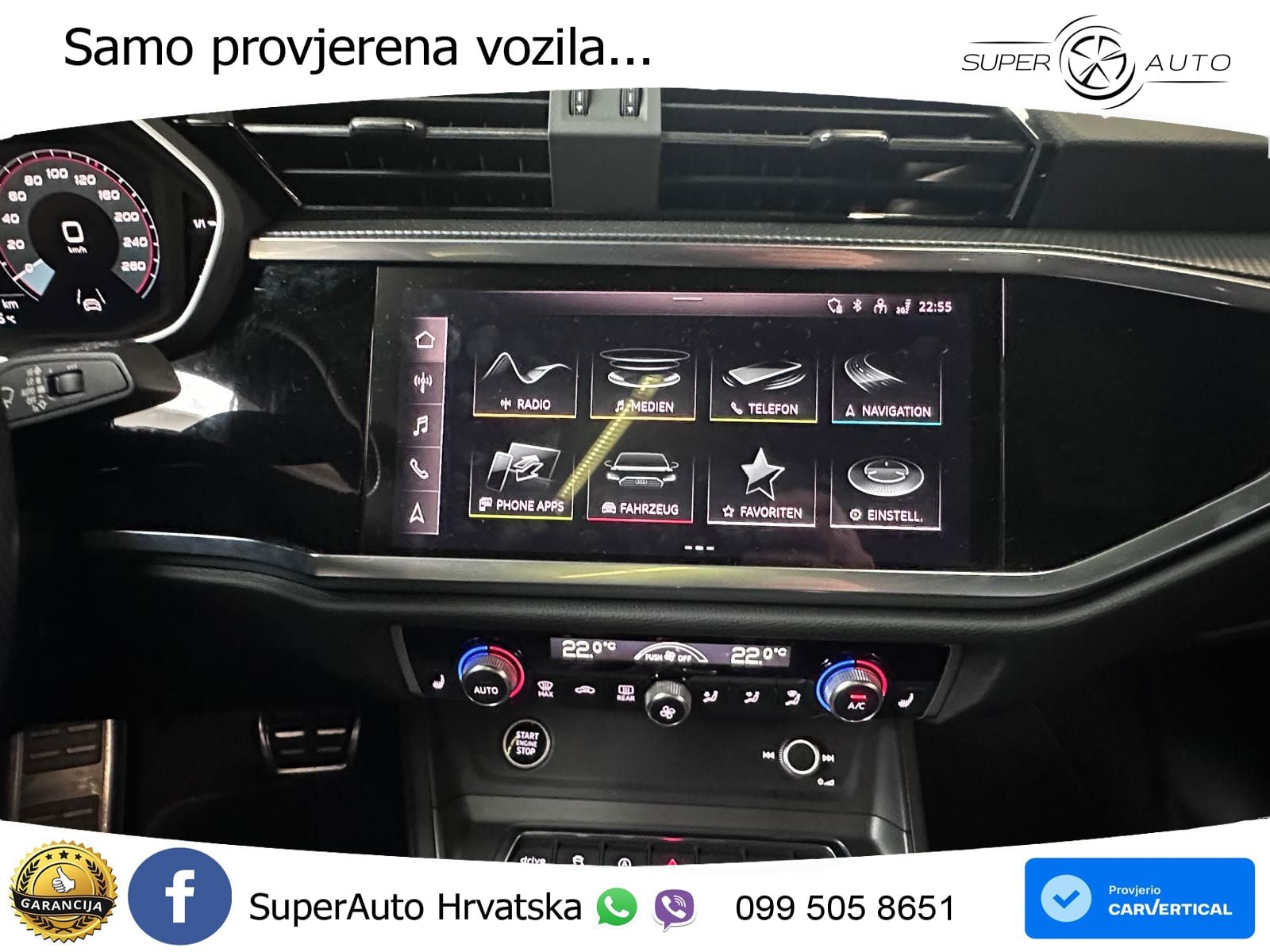 Audi Q3 Sportback 40 TDI (200 KS) quattro S tronic S line LED+GR SJED+ACC