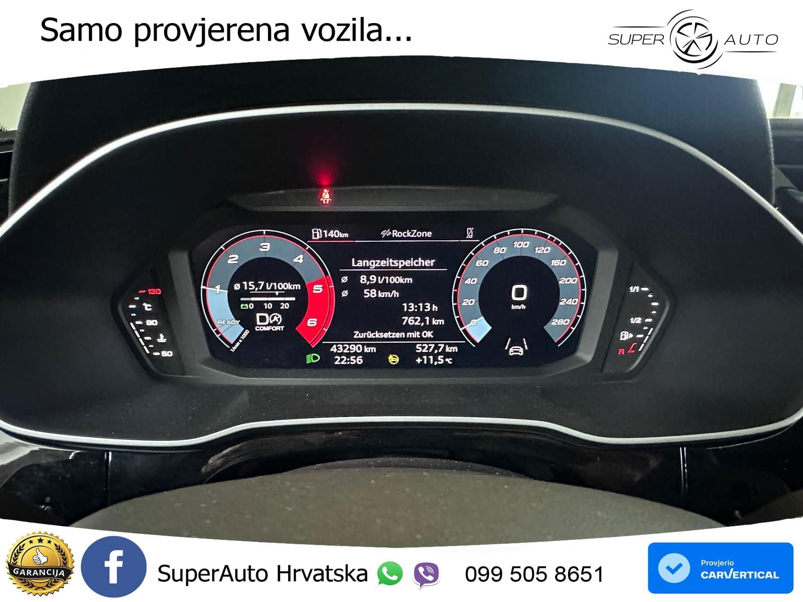Audi Q3 Sportback 40 TDI (200 KS) quattro S tronic S line LED+GR SJED+ACC