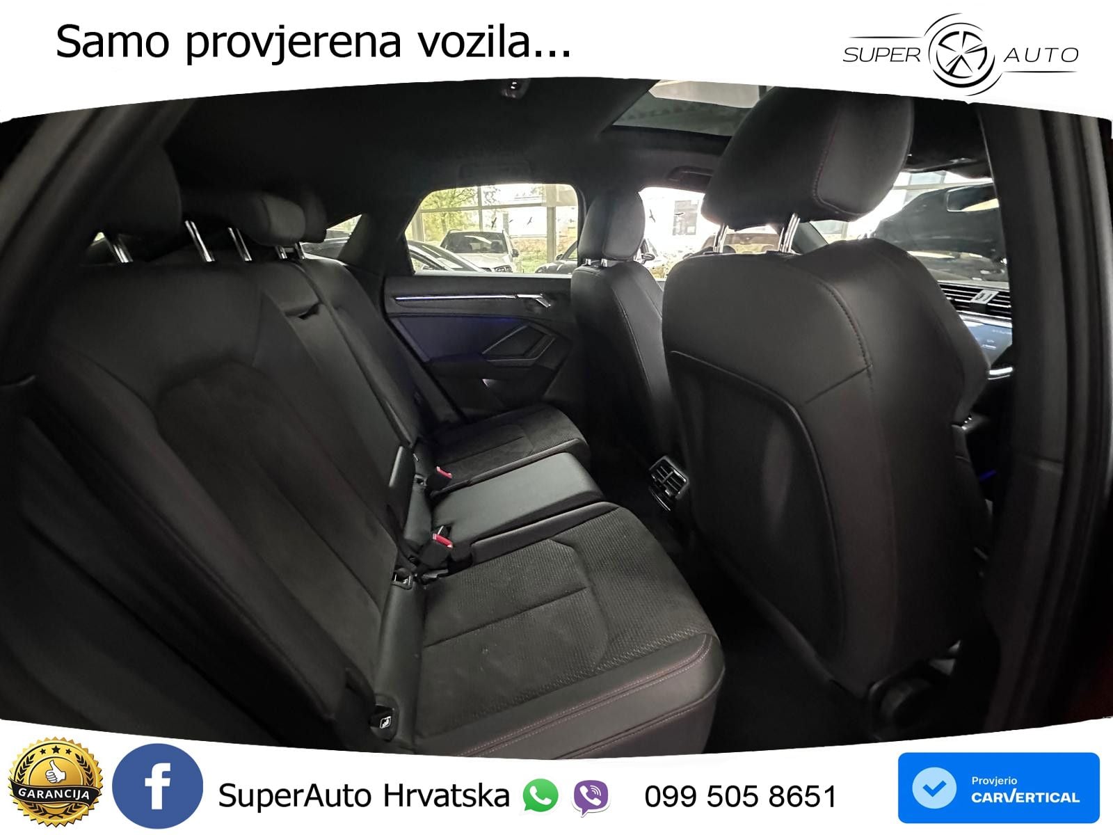 Audi Q3 Sportback 40 TDI (200 KS) quattro S tronic S line LED+GR SJED+ACC