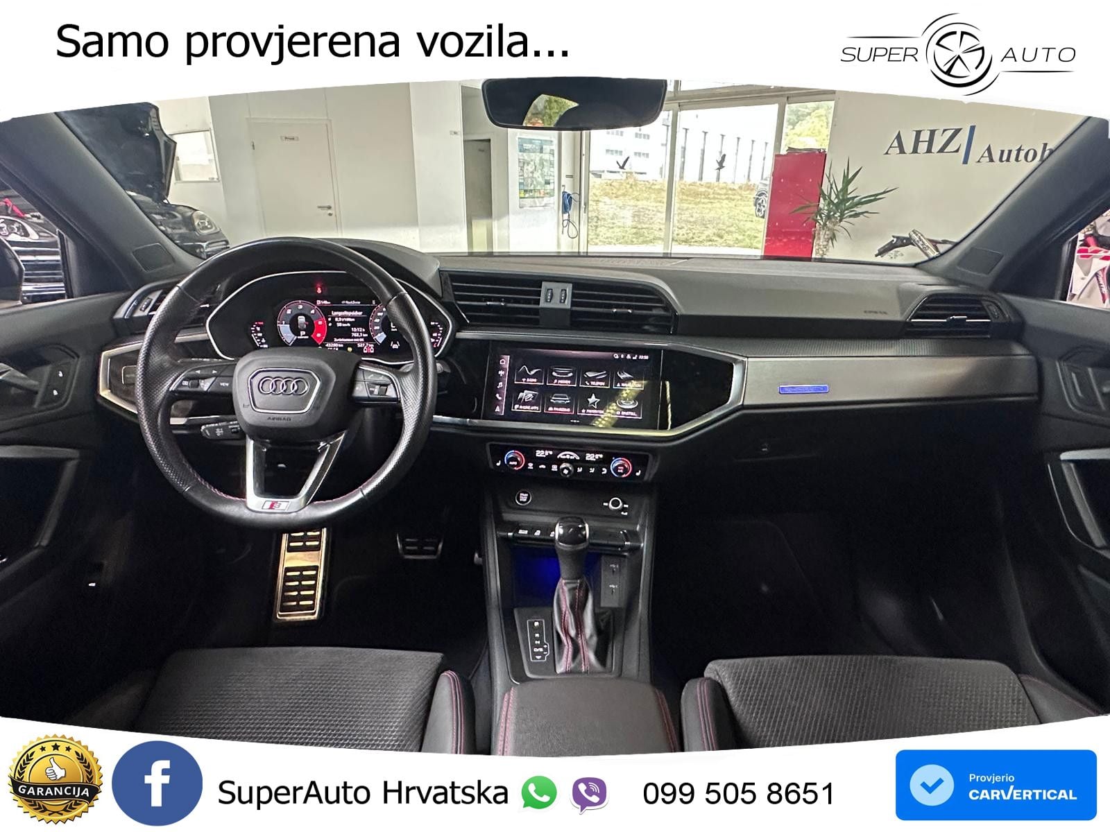 Audi Q3 Sportback 40 TDI (200 KS) quattro S tronic S line LED+GR SJED+ACC