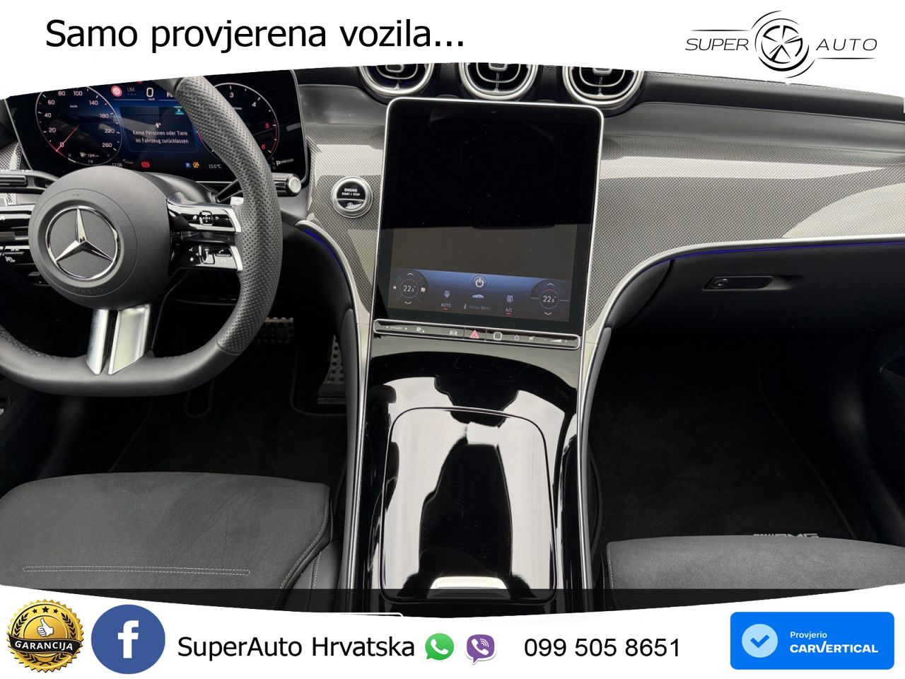 Mercedes GLC Coupe 300d (269 KS) 4MATIC 9G-TRONIC AMG ZRAČNI+ACC+GR SJED+360+PANO