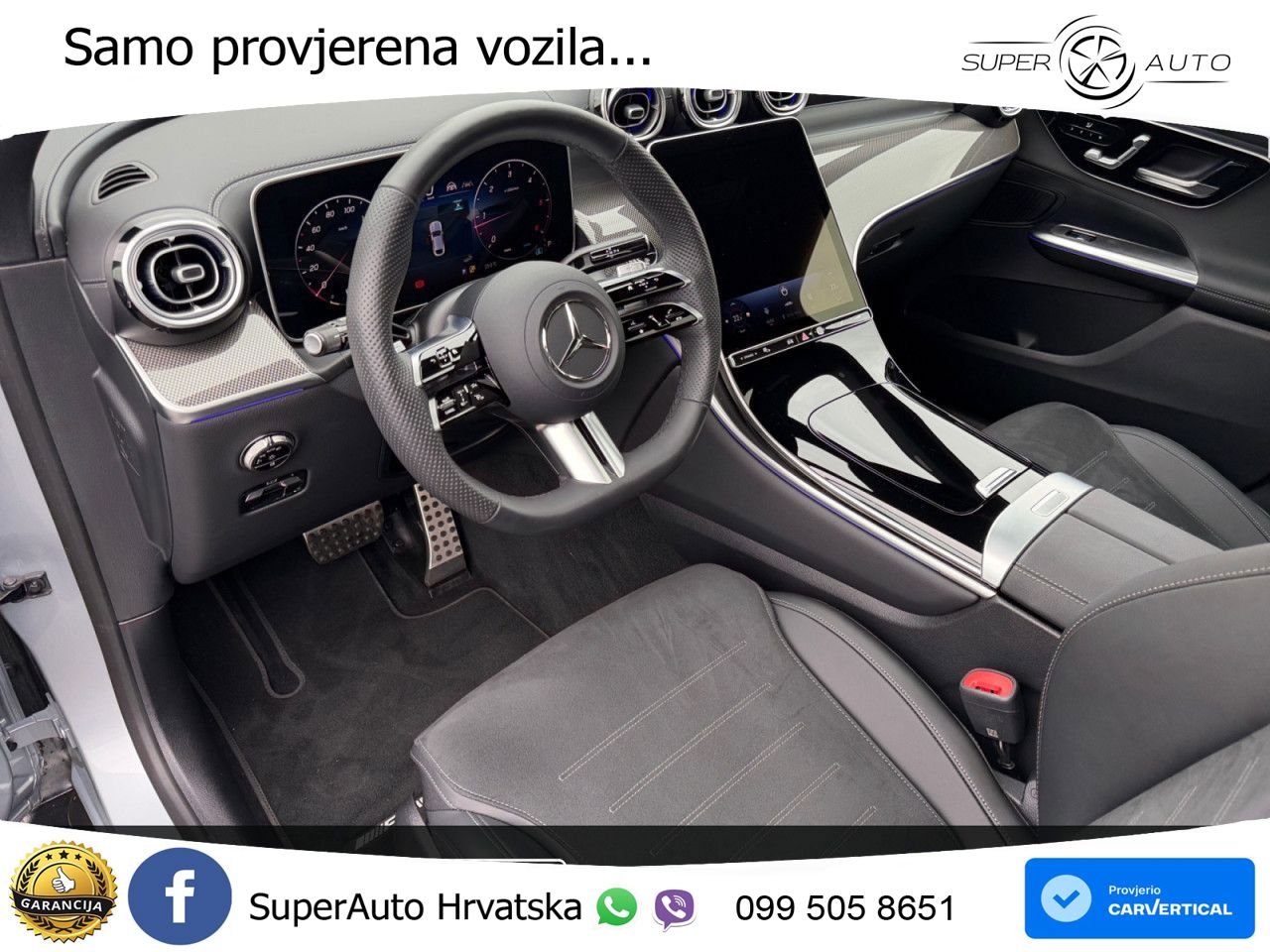 Mercedes GLC Coupe 300d (269 KS) 4MATIC 9G-TRONIC AMG ZRAČNI+ACC+GR SJED+360+PANO