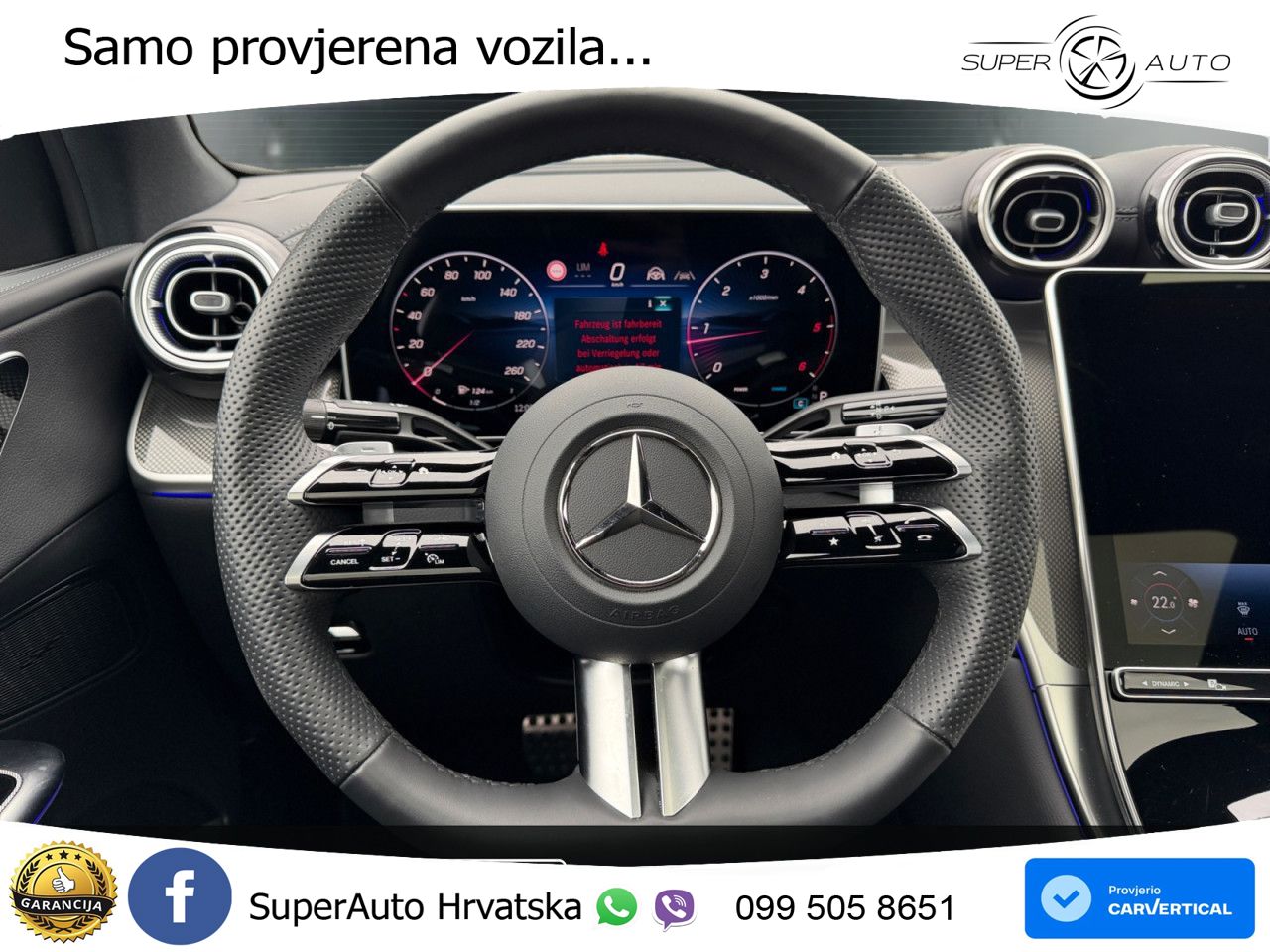 Mercedes GLC Coupe 300d (269 KS) 4MATIC 9G-TRONIC AMG ZRAČNI+ACC+GR SJED+360+PANO