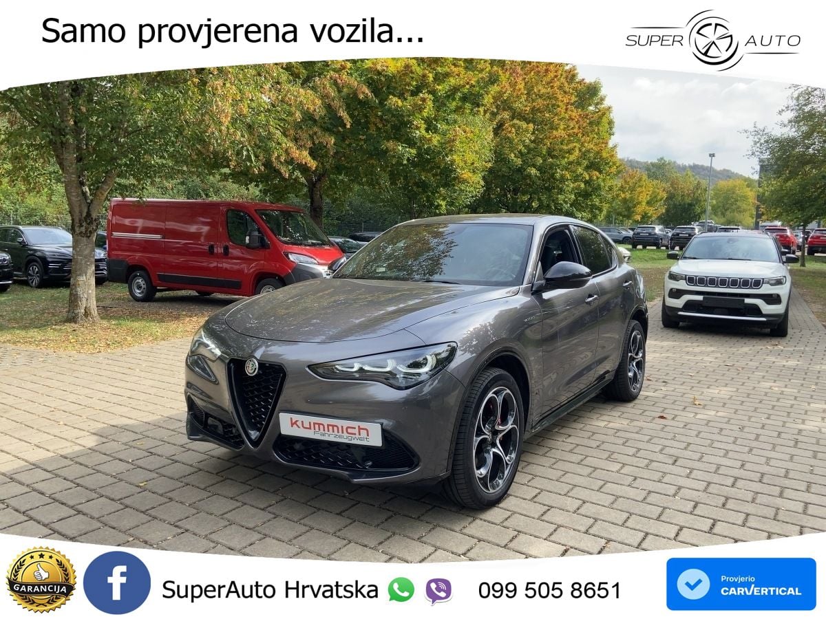 Alfa Romeo Stelvio 2.0 Turbo (280 KS) Q4 Automatic LED+GR SJED+ACC