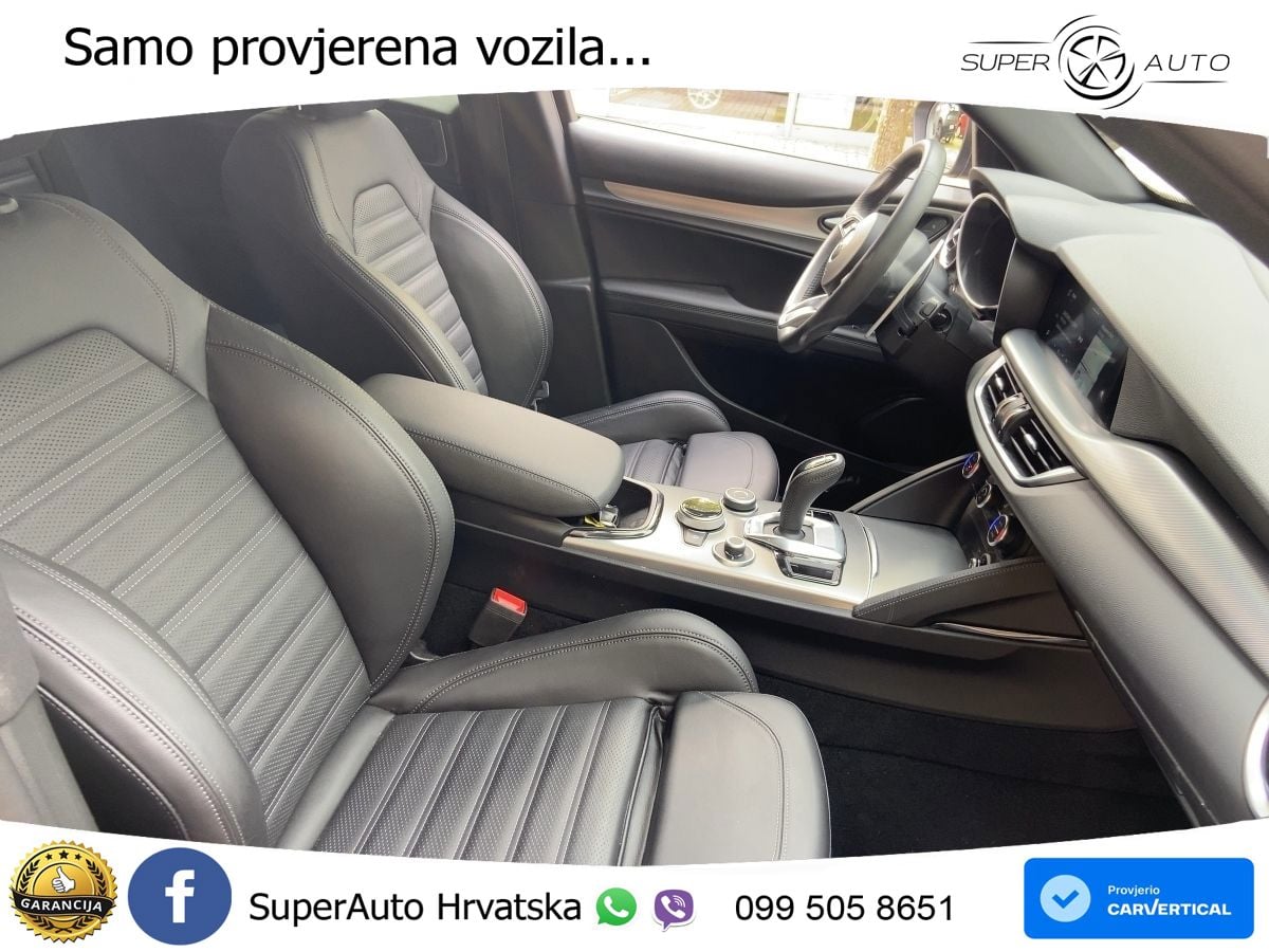 Alfa Romeo Stelvio 2.0 Turbo (280 KS) Q4 Automatic LED+GR SJED+ACC