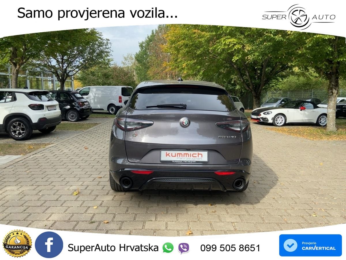 Alfa Romeo Stelvio 2.0 Turbo (280 KS) Q4 Automatic LED+GR SJED+ACC