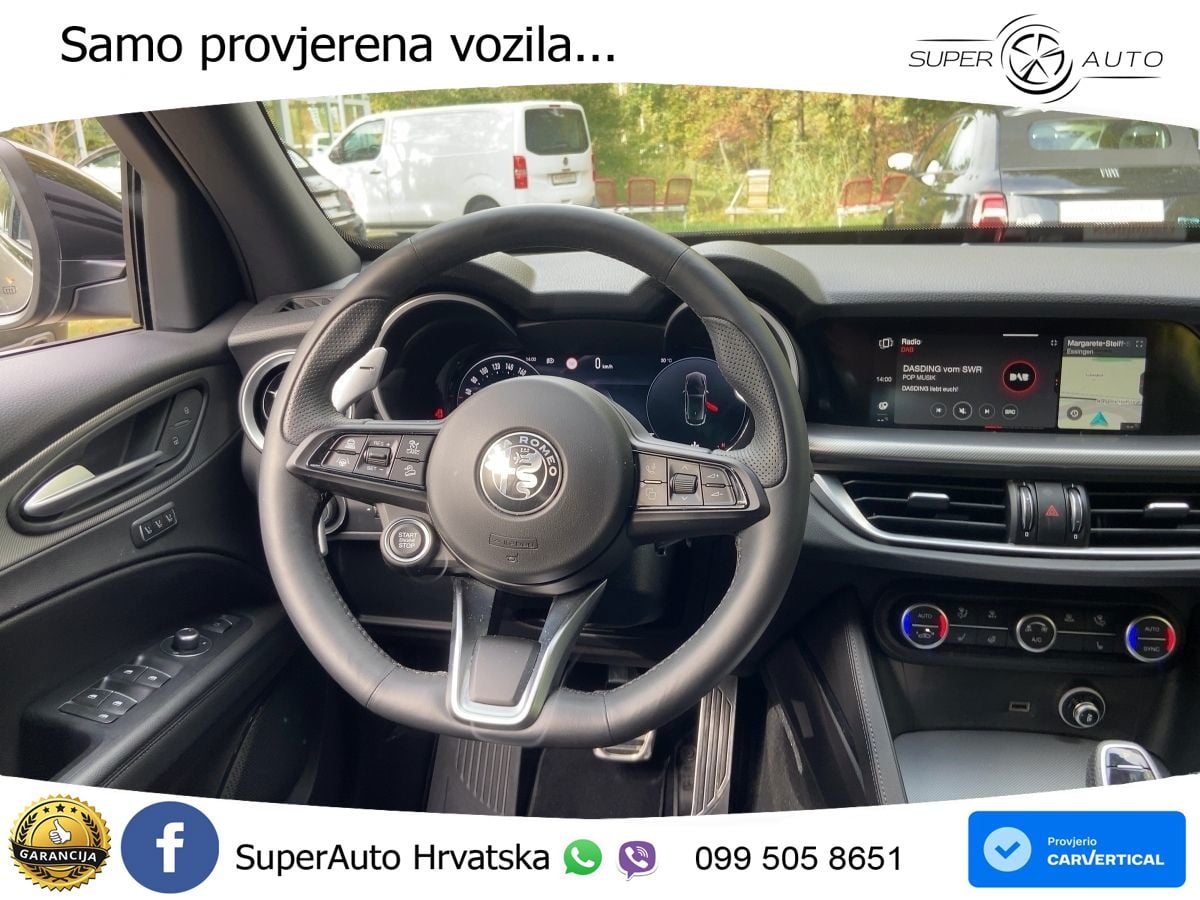 Alfa Romeo Stelvio 2.0 Turbo (280 KS) Q4 Automatic LED+GR SJED+ACC