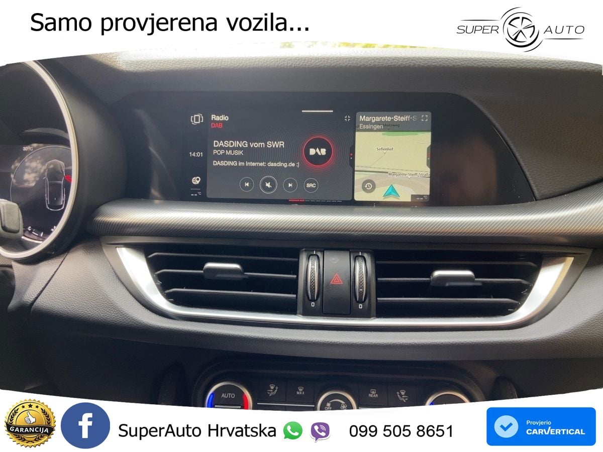 Alfa Romeo Stelvio 2.0 Turbo (280 KS) Q4 Automatic LED+GR SJED+ACC
