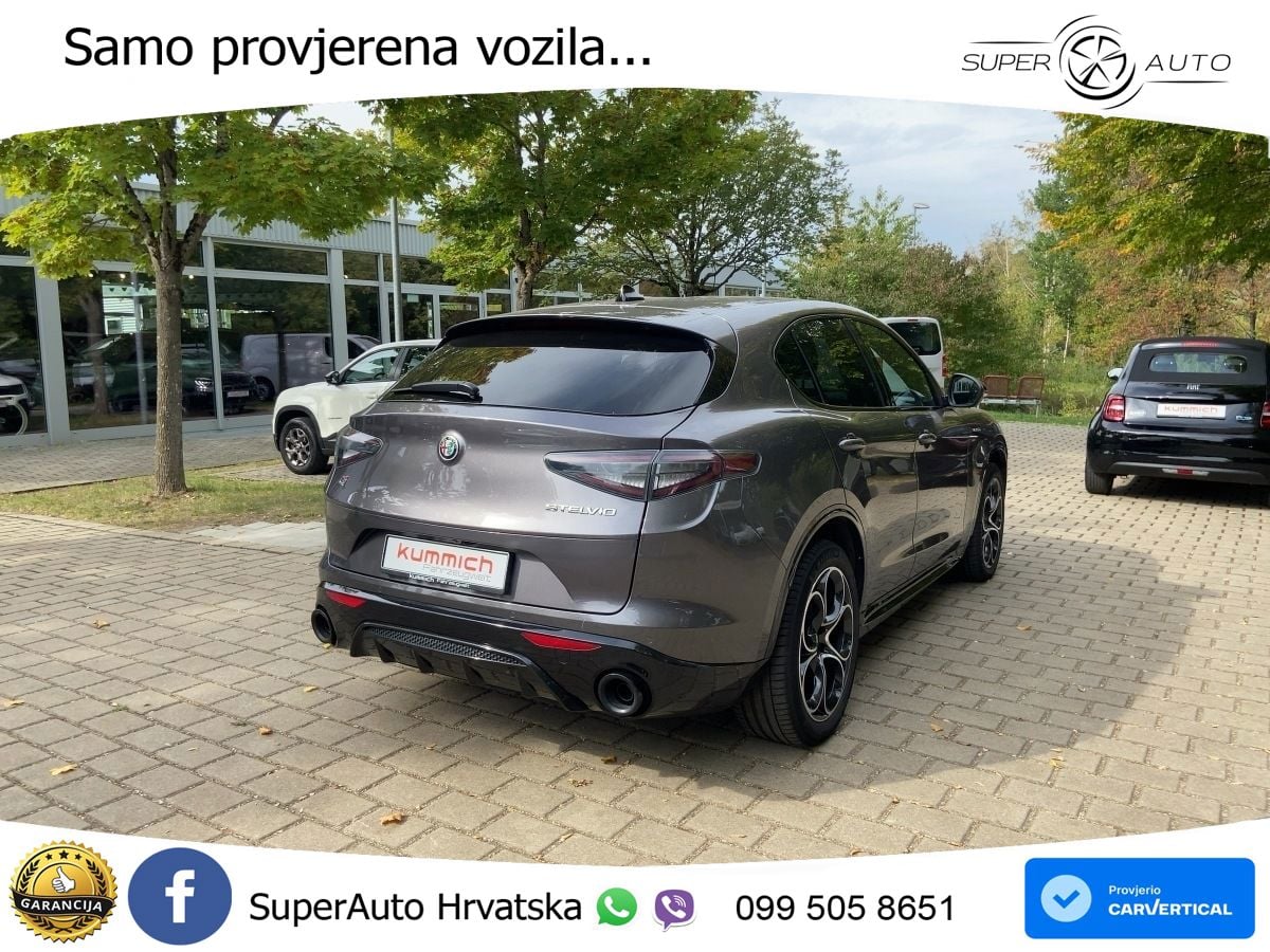 Alfa Romeo Stelvio 2.0 Turbo (280 KS) Q4 Automatic LED+GR SJED+ACC