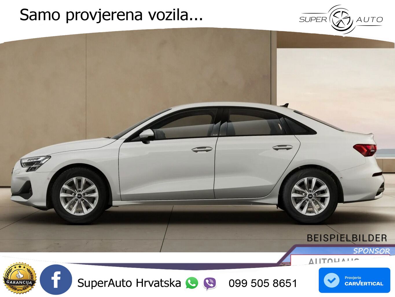 Audi A3 Limuzina 30 TDI (116 KS)