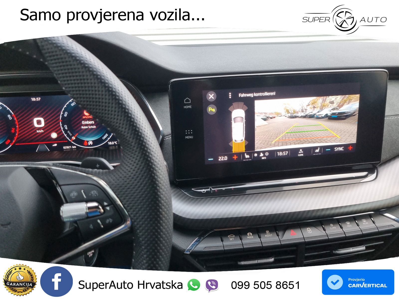 Škoda Octavia Combi RS 2.0 TSI (245 KS) DSG LED+GR SJED+ACC