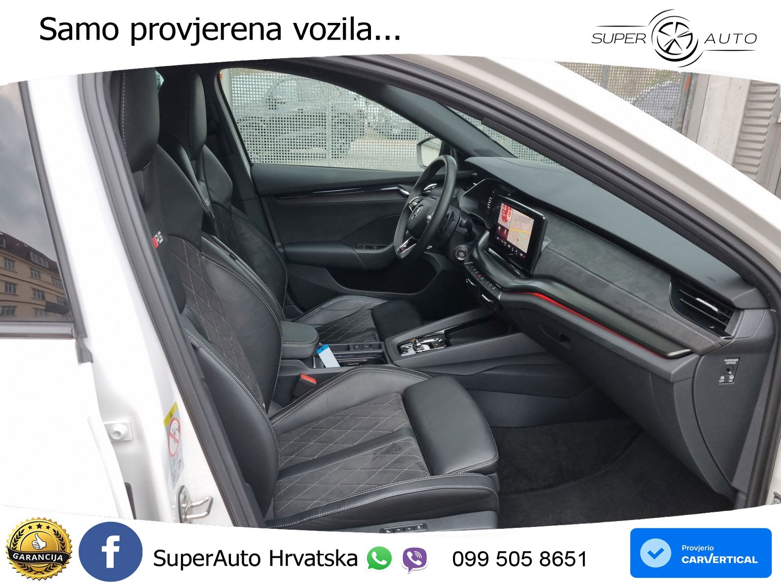 Škoda Octavia Combi RS 2.0 TSI (245 KS) DSG LED+GR SJED+ACC