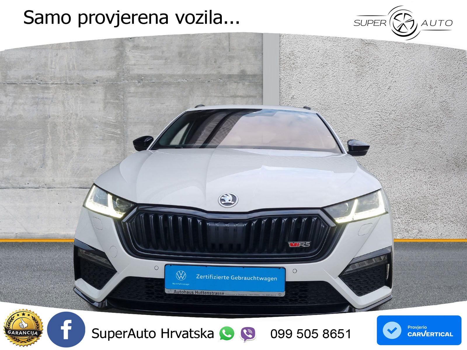 Škoda Octavia Combi RS 2.0 TSI (245 KS) DSG LED+GR SJED+ACC