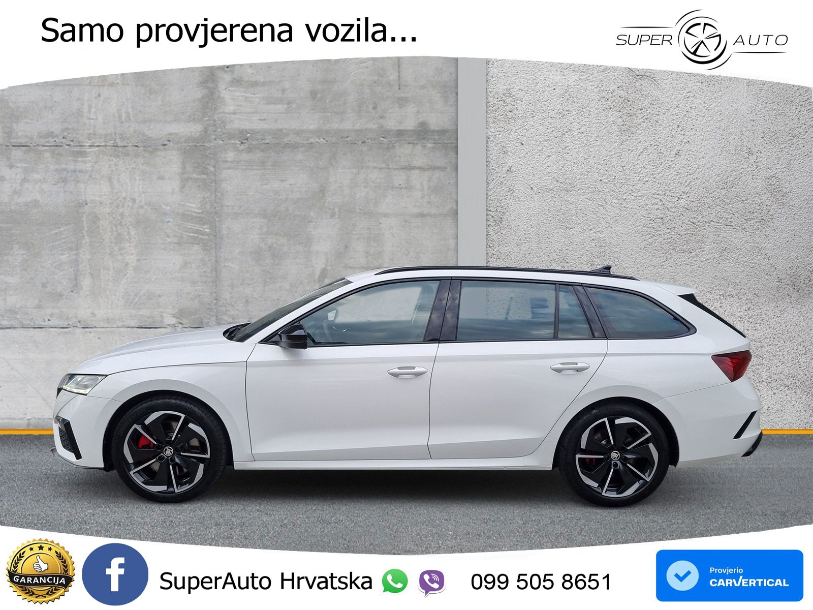 Škoda Octavia Combi RS 2.0 TSI (245 KS) DSG LED+GR SJED+ACC