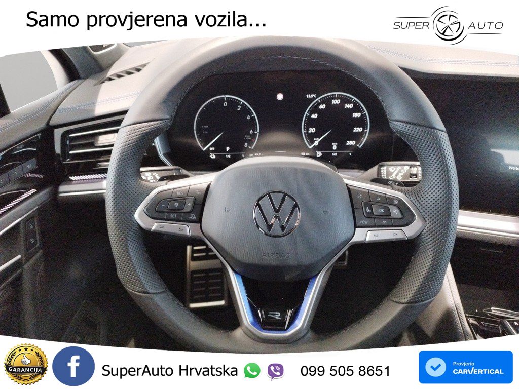 Volkswagen Touareg R 3.0 V6 TFSI (462 KS) 4MOTION Tiptronic LED+GR SJED+ACC