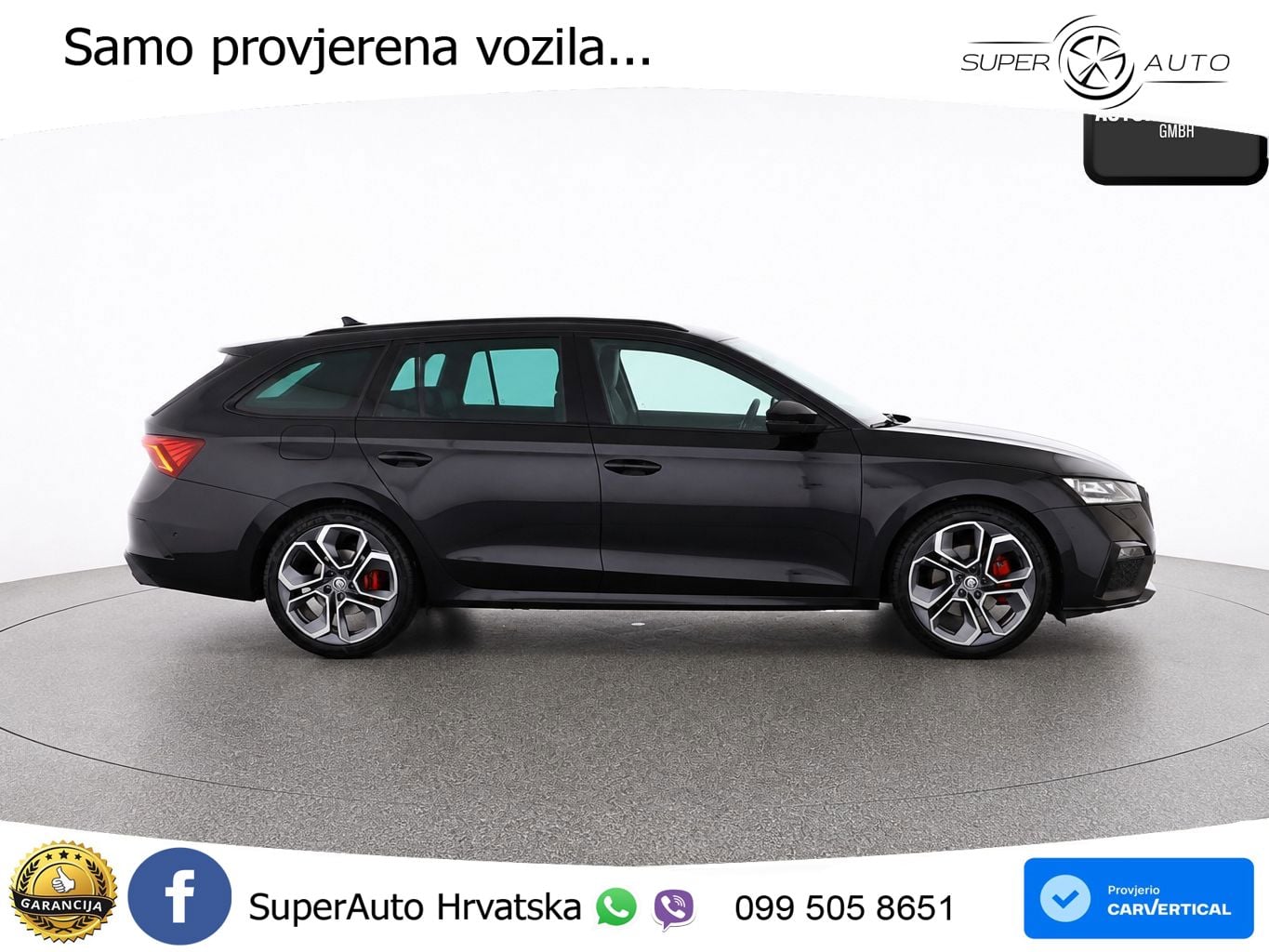Škoda Octavia Combi RS 2.0 TDI (200 KS) DSG LED+GR SJED+ACC