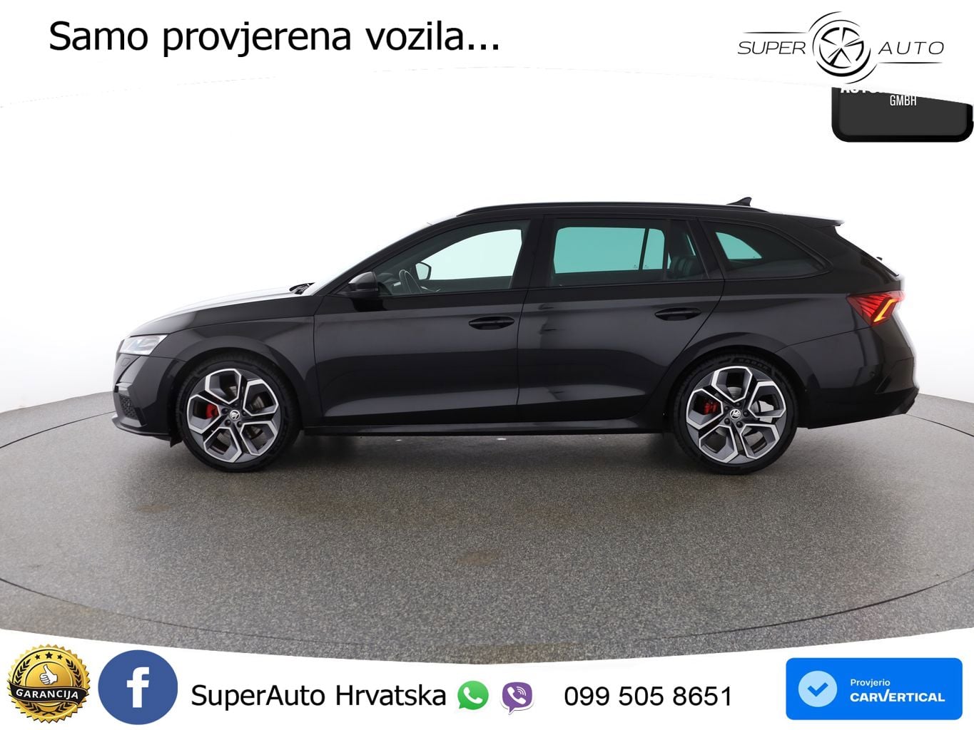 Škoda Octavia Combi RS 2.0 TDI (200 KS) DSG LED+GR SJED+ACC