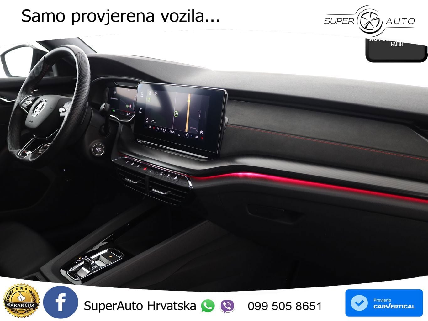 Škoda Octavia Combi RS 2.0 TDI (200 KS) DSG LED+GR SJED+ACC
