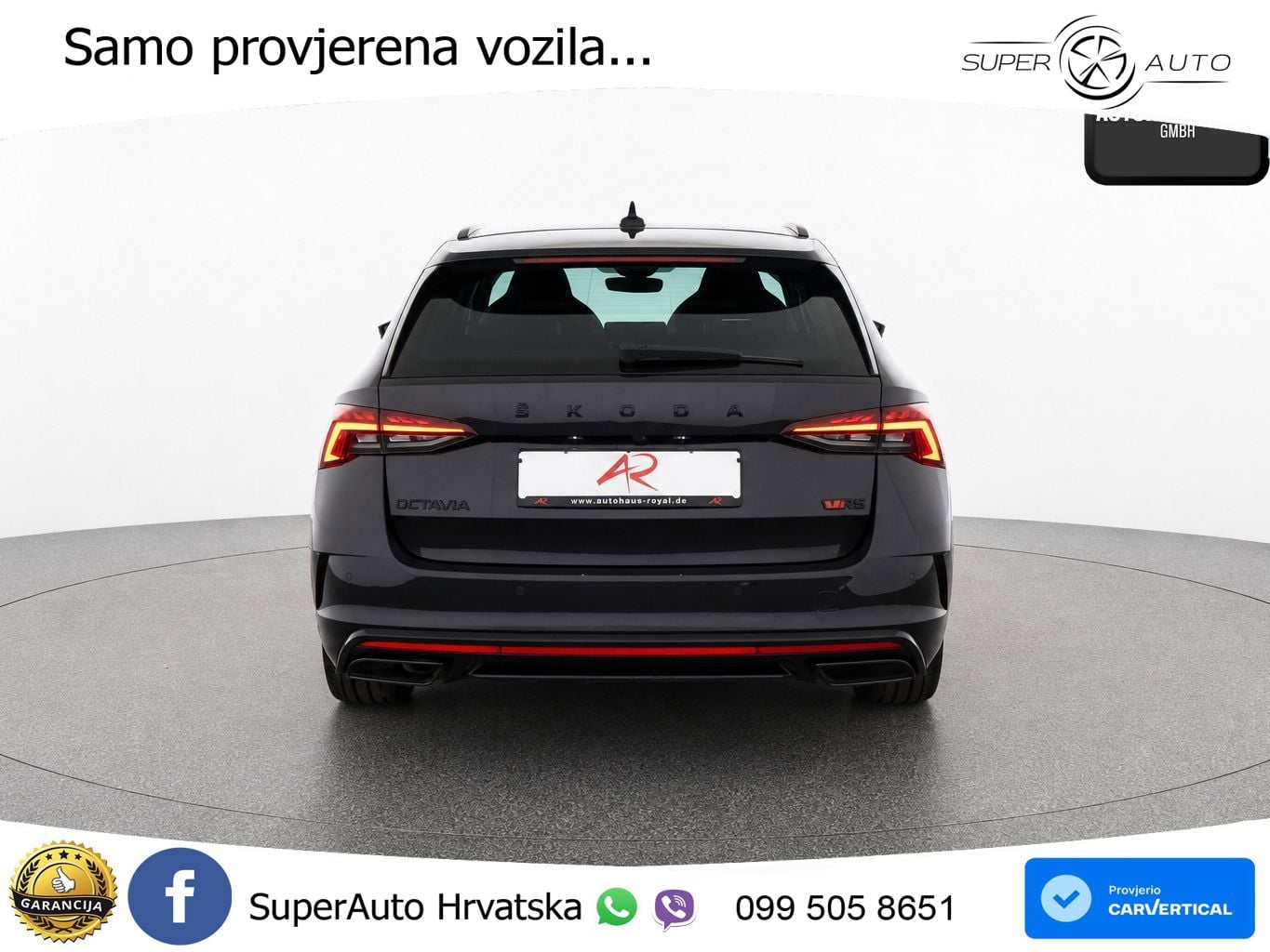Škoda Octavia Combi RS 2.0 TDI (200 KS) DSG LED+GR SJED+ACC