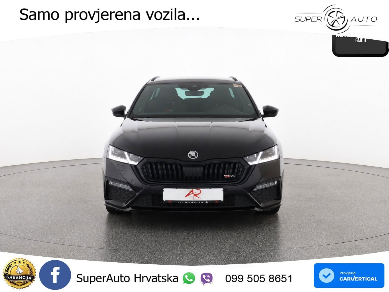 Škoda Octavia Combi RS 2.0 TDI (200 KS) DSG LED+GR SJED+ACC