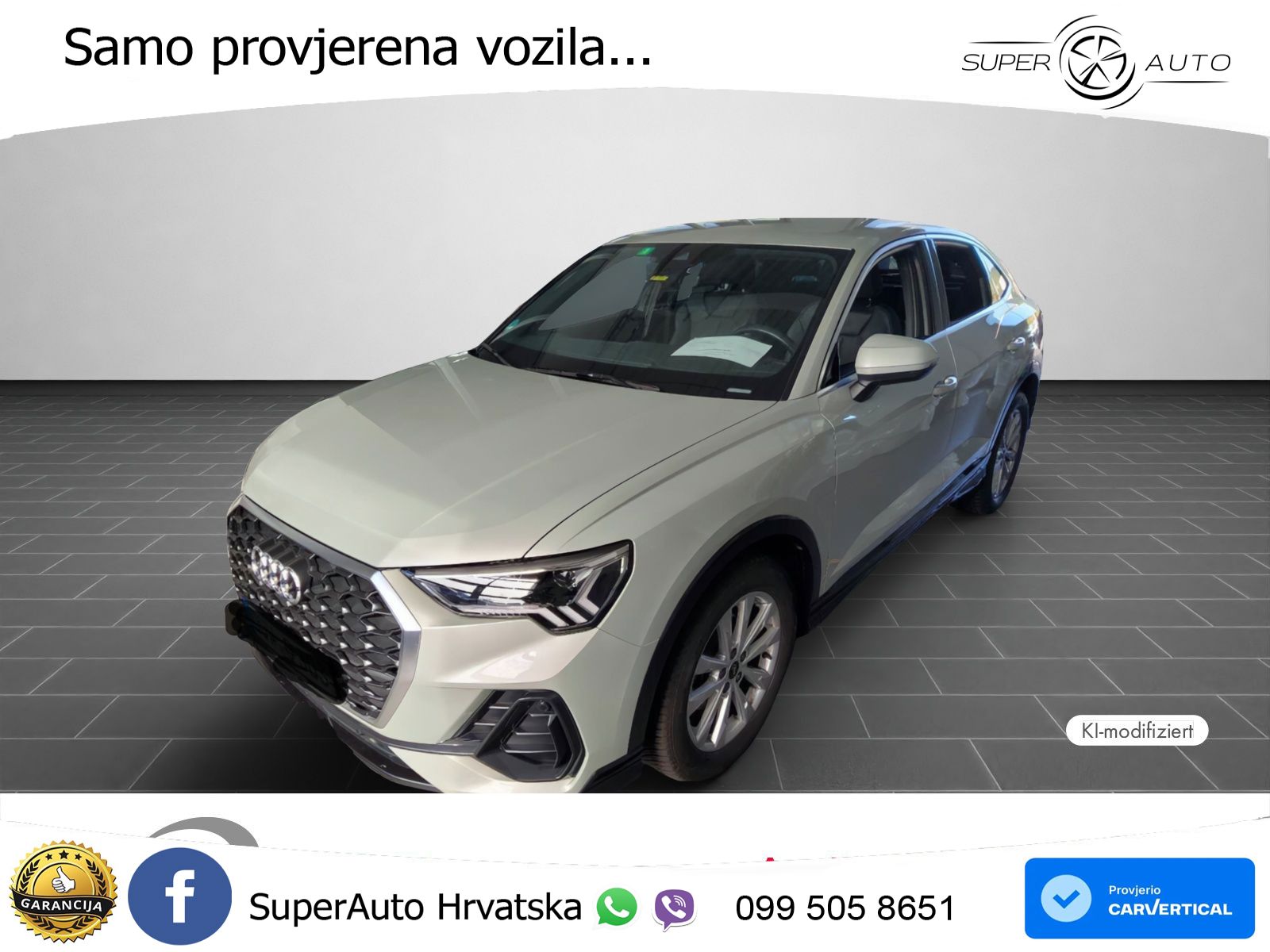 Audi Q3 Sportback 35 TDI (150 KS) S tronic LED+GR SJED+ACC